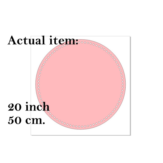 Basket base 20 inch 50 cm round CNC download file