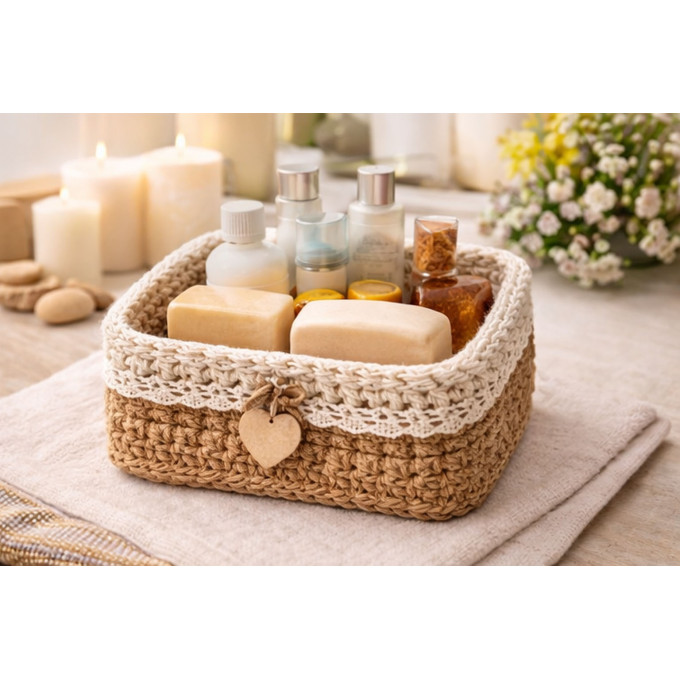 Square basket base 8 inch 20 cm bottom digital file 