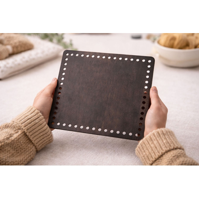 Basket base 12 inch 30 cm square laser cut digital file