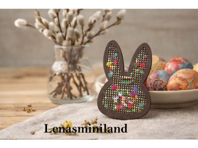 Bunny embroidery base