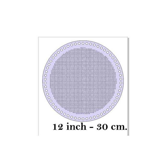 Embroidery base round 12 inch 30 cm digital file