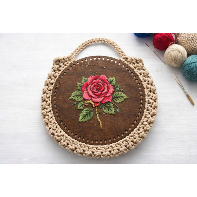Embroidery base round 12 inch 30 cm digital file