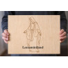 Laser engraving Virgin Mary line art file, Madona