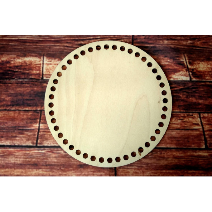 Plain round basket base 8 inch 20 cm digital file