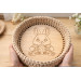 Plain round basket base 8 inch 20 cm digital file
