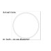 Basket base laser cut file – round 22 inch 55 cm bottom