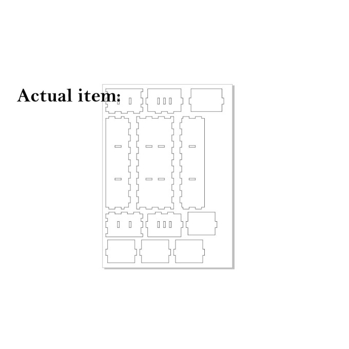 Miniature bookcase digital file, 1:6 scale dollhouse 
