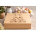 Easter bunny laser cut engraving digital file line art
