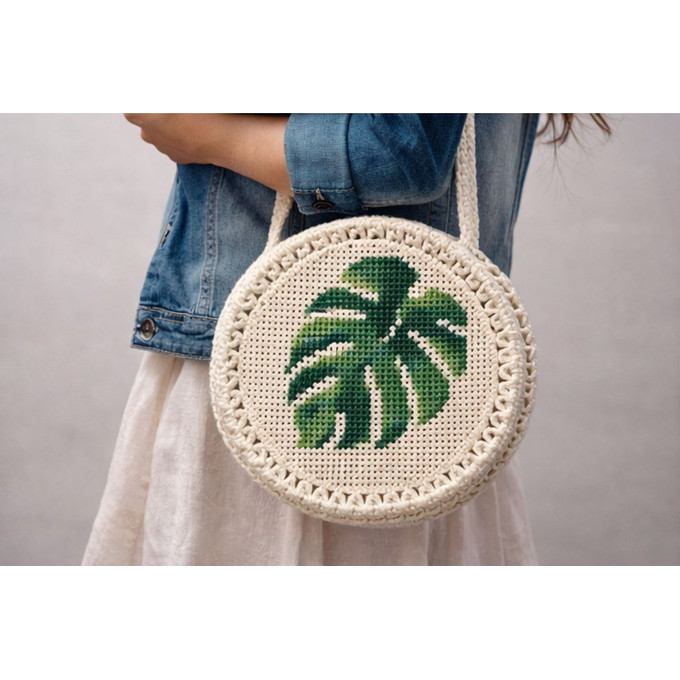 Embroidery basket base 14 inch round laser cut digital 