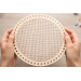 Embroidery basket base 14 inch round laser cut digital 