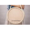 Basket base laser cut file – round 22 inch 55 cm bottom