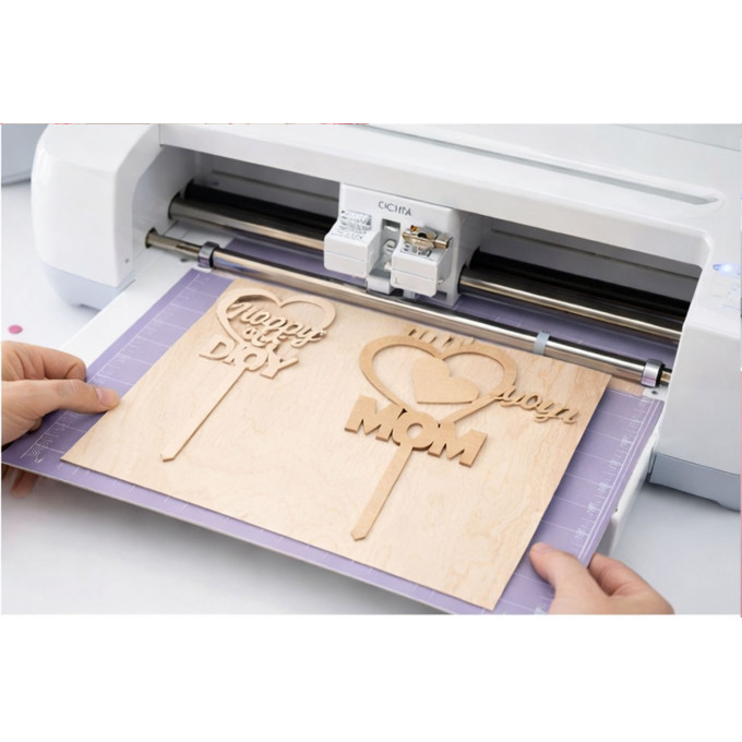 Happy women's day cake topper digital file laser cut