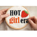Cross stitch Hot girl era pattern strawberry and viral 