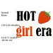 Cross stitch Hot girl era pattern strawberry and viral 