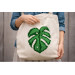 Monstera leaf cross stitch pattern embroidery scheme 