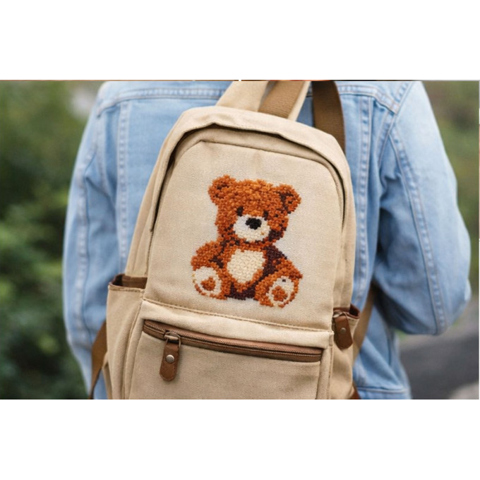 Cross stitch pattern teddy bear PDF instant download c