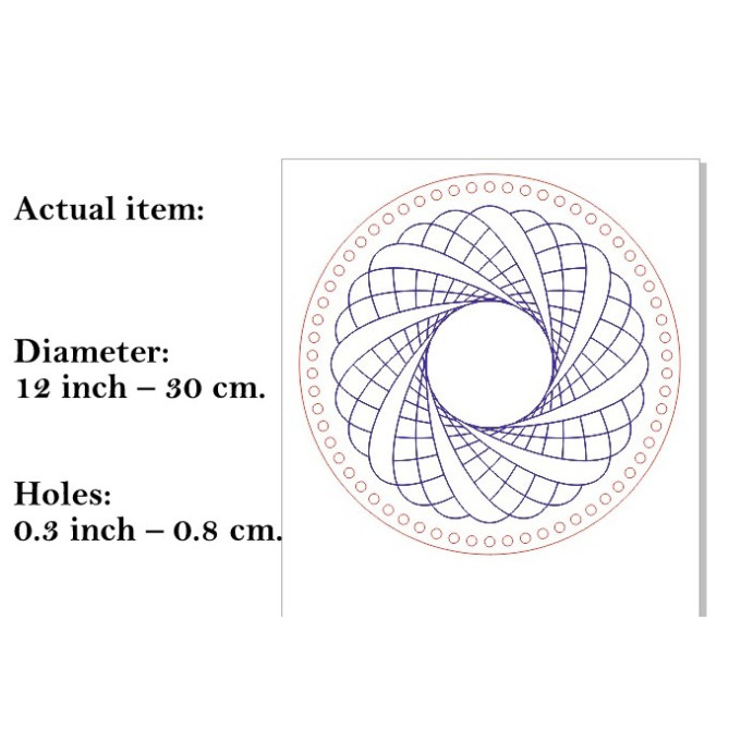 Basket base round 30 pie
