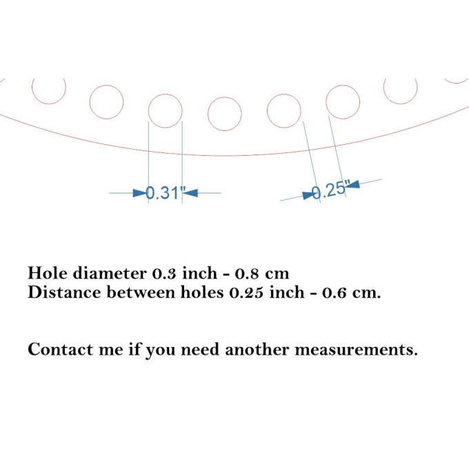 Basket base round 30 pie
