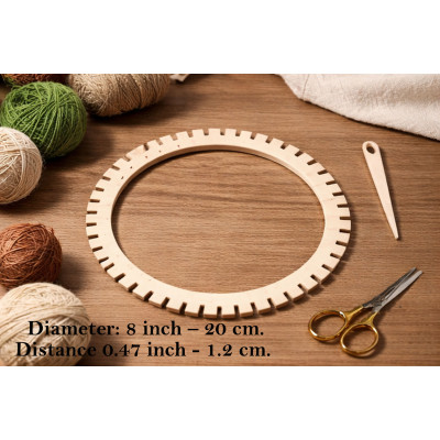 Weaving loom round 20