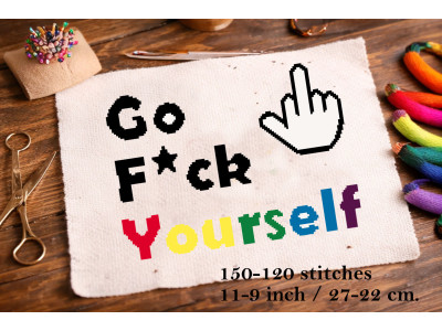 Cross stitch fuck