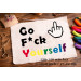 Embroidery pattern go fuck yourself cross stitch digital
