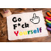 Embroidery pattern go fuck yourself cross stitch digital