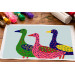 Cross stitch goose embroidery pattern digital file