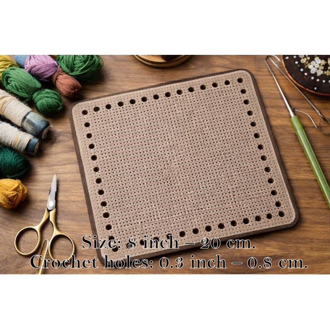 Base for embroidery basket square plywood digital file