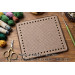 Base for embroidery basket square plywood digital file
