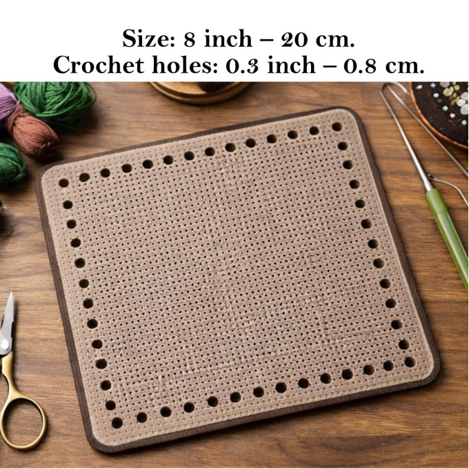 Base for embroidery basket square plywood digital file