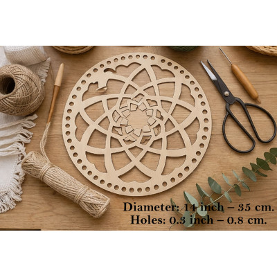 Basket base round 35 dust pie