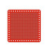 Square basket base for embroidery digital file 10 inch