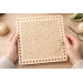 Digital file plywood embroidery basket base 12 inch 