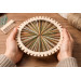 Weaving loom round 8 inch + comb needle laser cut 