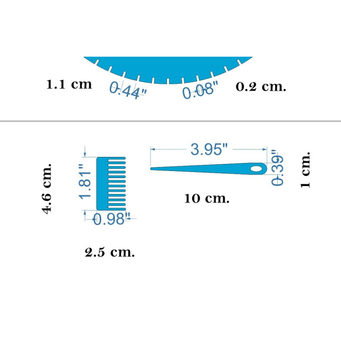 Round weaving loom 10 inch digital file laser cut plywood