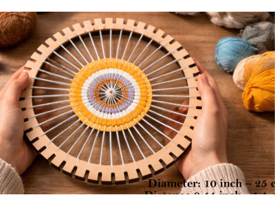 Weaving loom round 25