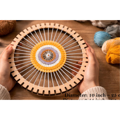 Weaving loom round 25