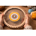 Round weaving loom 10 inch digital file laser cut plywood