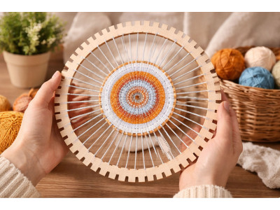 Weaving loom round 30