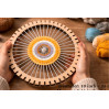 Round weaving loom 10 inch digital file laser cut plywood