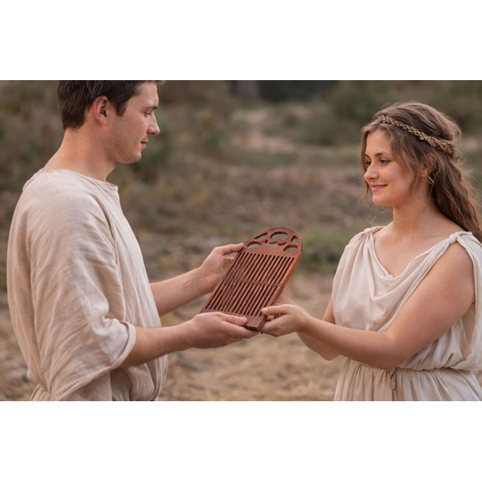 Antique Danish weaving loom digital file fiber art