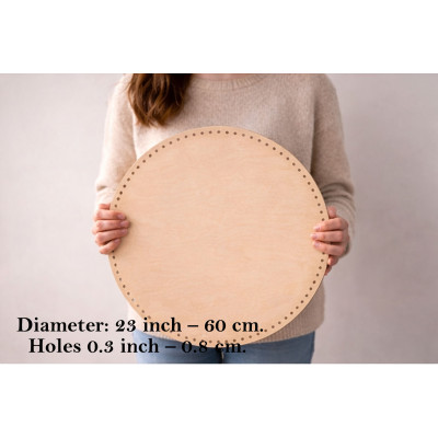 Basket base round 60