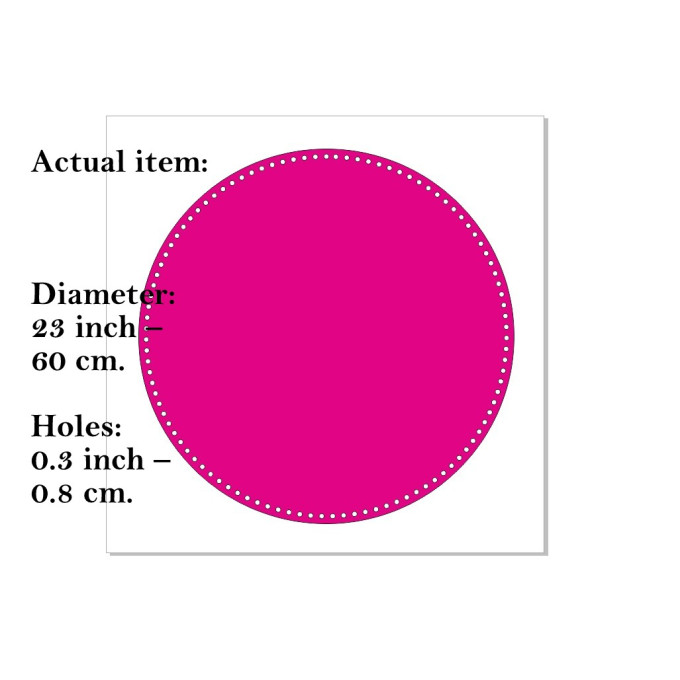 Big round basket base 23 inch digital file. Laser cut 