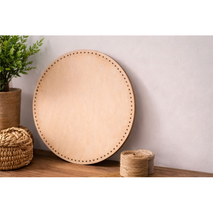 Big round basket base 23 inch digital file. Laser cut 