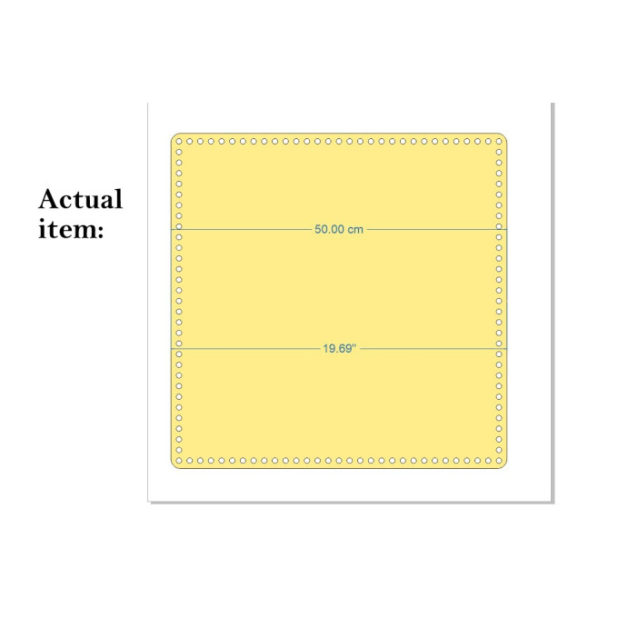 Big square basket base laser cutting file 20 inch 50 cm base