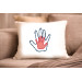 Handprint cross stitch pattern digital download hand 