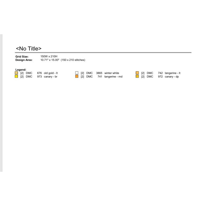 Cross stitch lemons embroidery pattern, yellow citrus