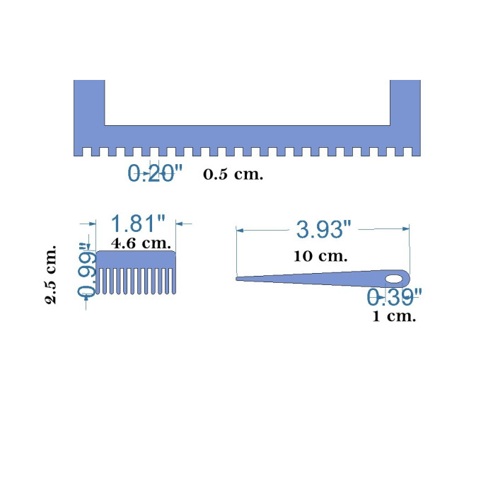 Square weaving loom 8 inch size digital file craft knitting